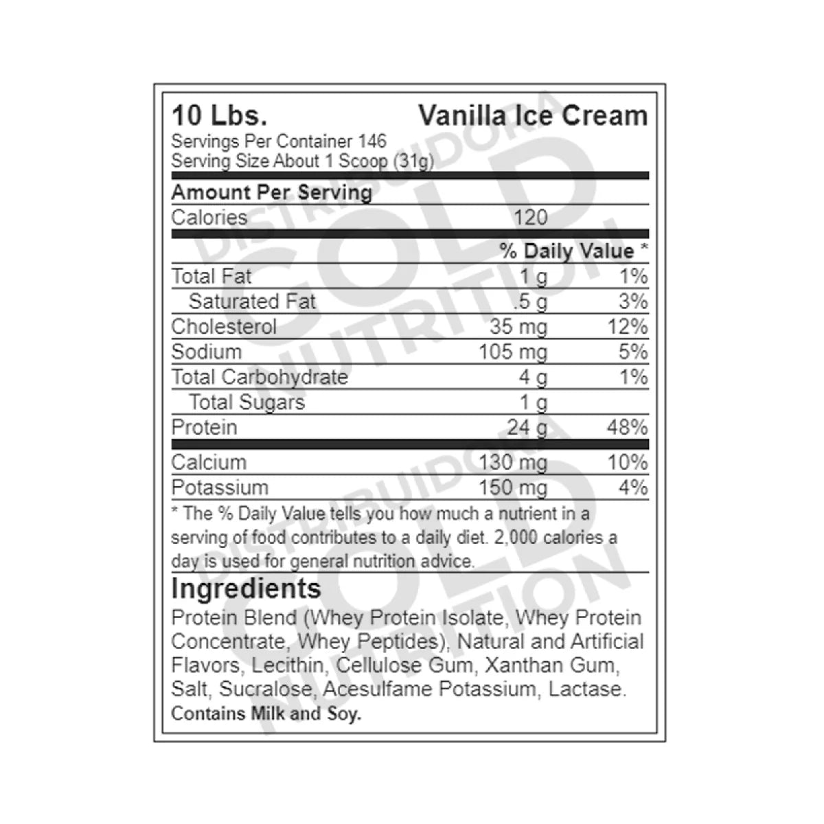 WHEY 100% GOLD STANDARD OPTIMUM NUTRITION 149 SERVICIOS 10LBS. (4.53 KG)