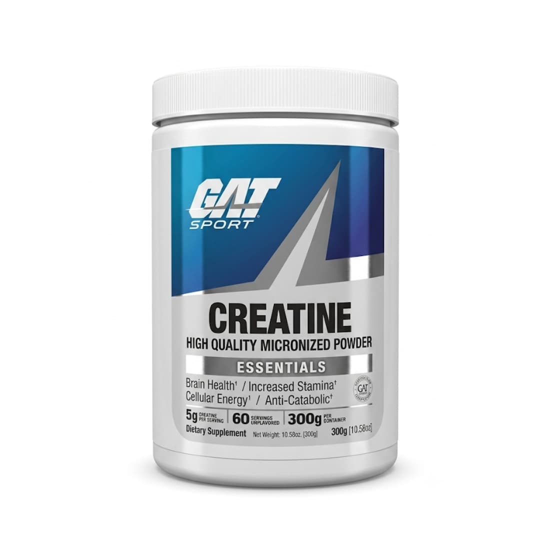 Creatine Essentials — High Quality Micronized Powder 5 g 300 g 60 Servicios