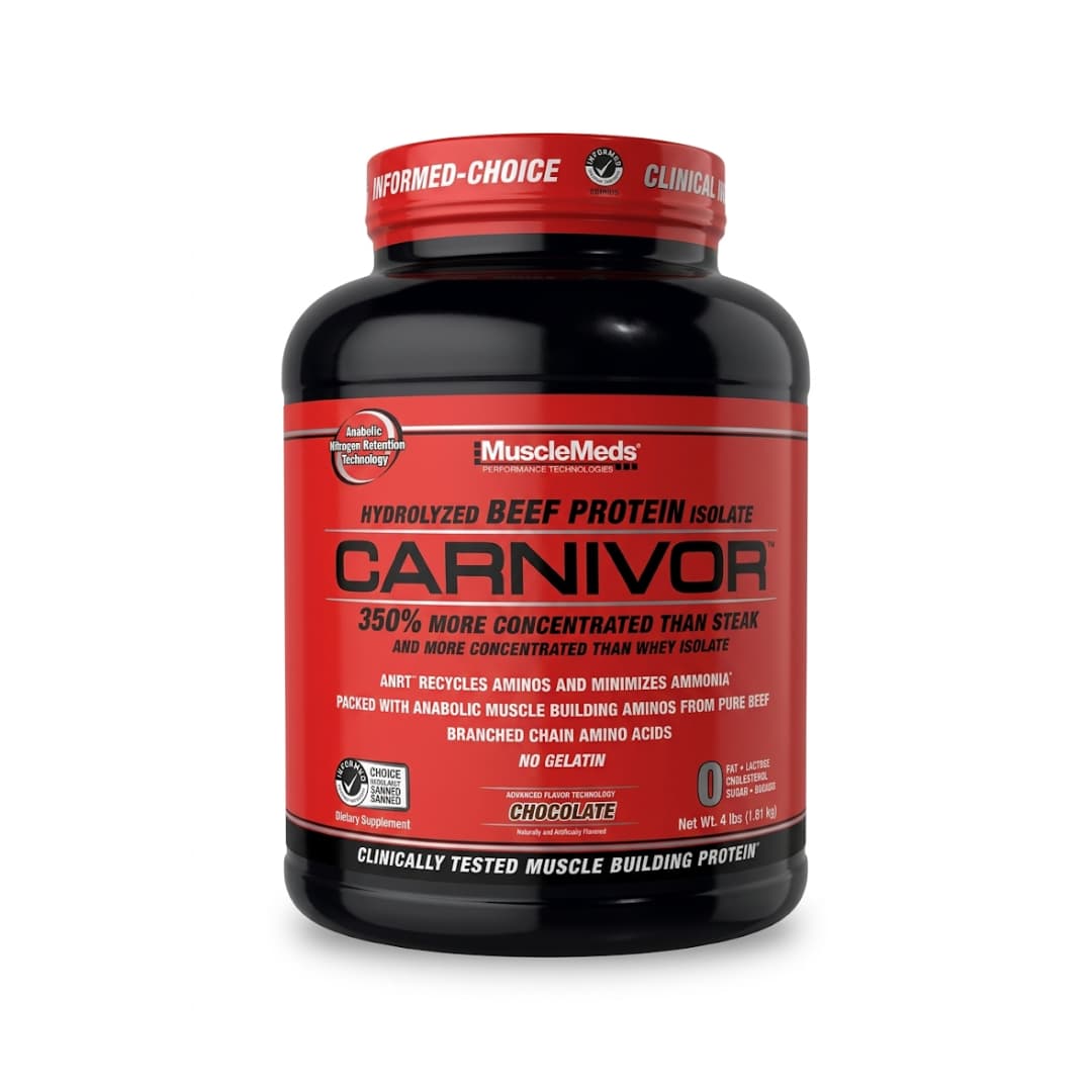 Carnivor MuscleMeds Beef Protein Isolate Hidrolizada 23 g 56 Servicios