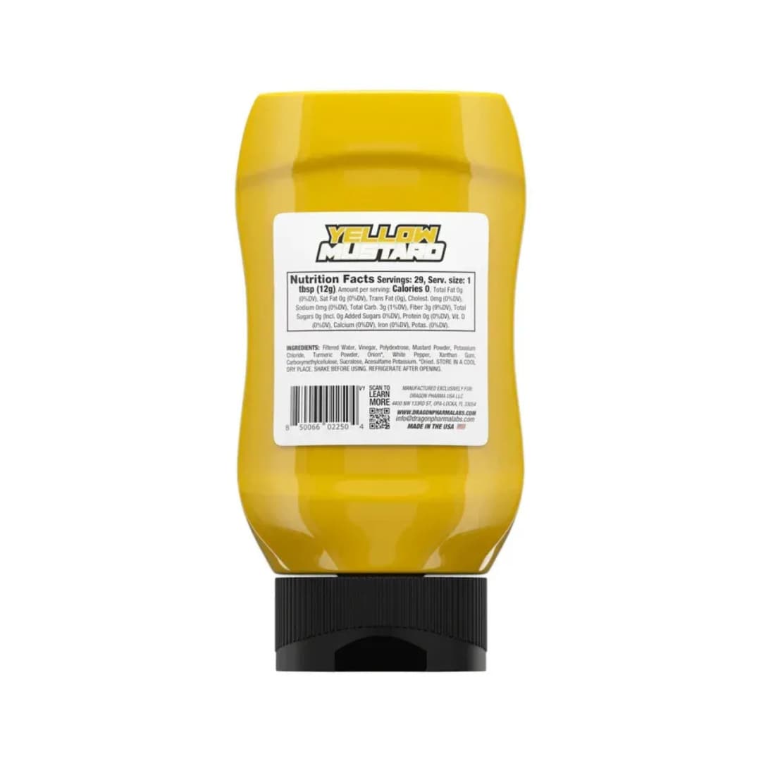 Condimentos | Dragon Dips Yellow Mustard 350 g