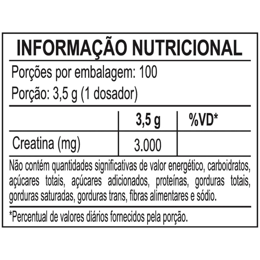 Creatina | IntegralMédica Creatina Hardcore 350 g
