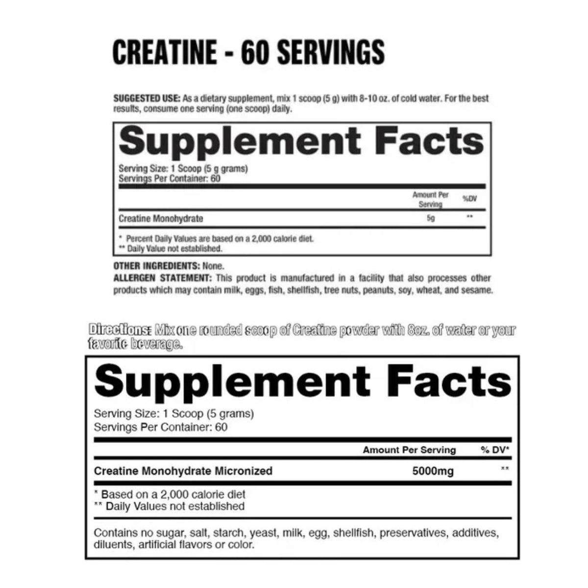 Creatina Monohidratada Dragon Pharma Essentials (300 g – 60 Servicios)