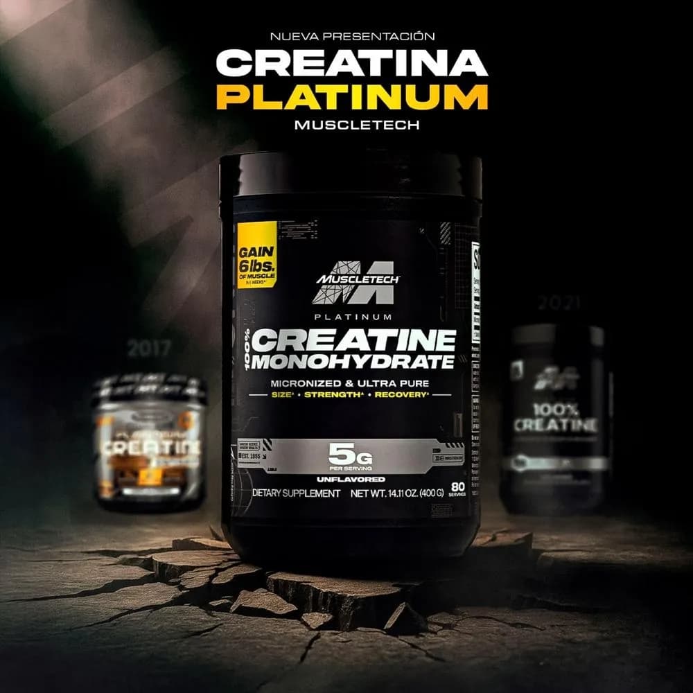 Creatina Micronizada (5000 mg) Muscletech