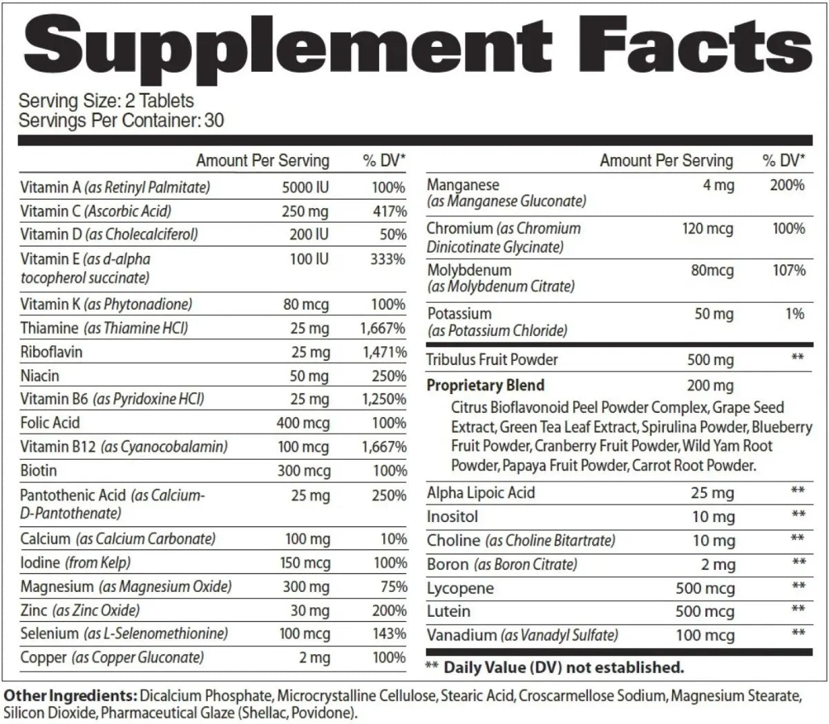 GAT Sport Men's Multi+Test – Multivitamínico con Soporte de Testosterona