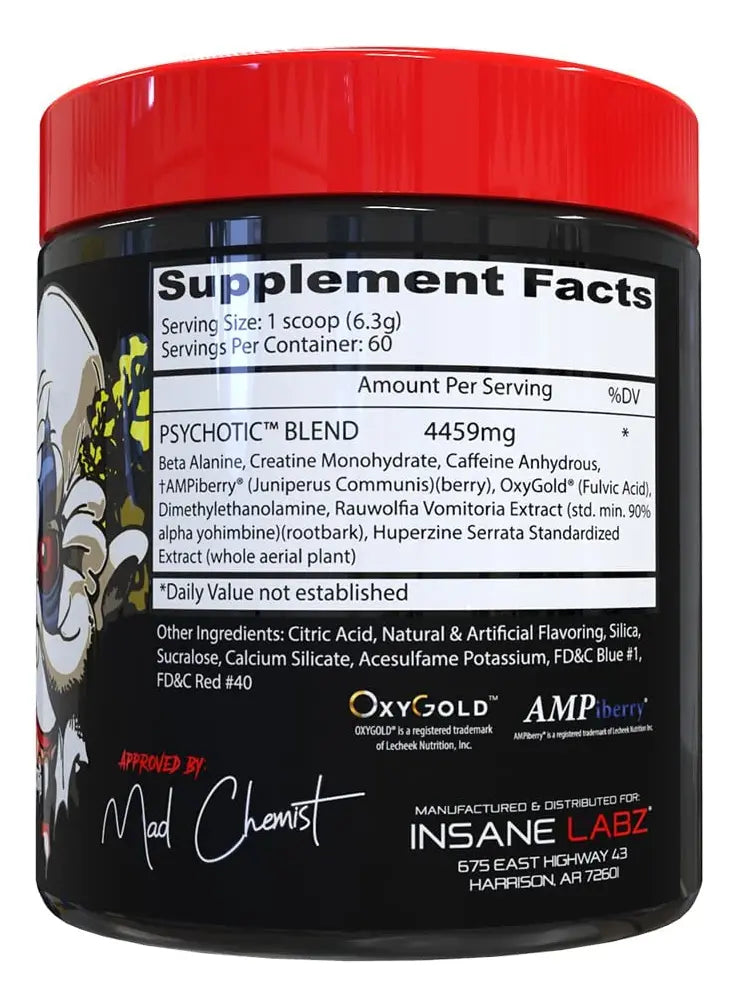 PRE-ENTRENO Psychotic 35 Servicios