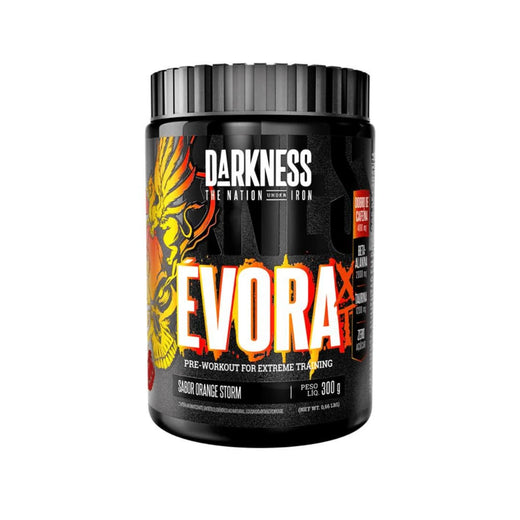 Pre entreno Darkness Évora XT for Extreme Training 400 mg Cafeína 2,000 mg Beta Alanina 300 g