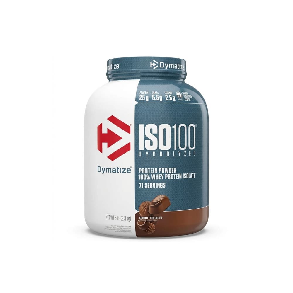ISO100 Dymatize Hydrolyzed Whey Isolate 25 g Gourmet 5 lb