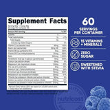 Electrolytes Nutricost Blue Raspberry 234 g 60 Servicios