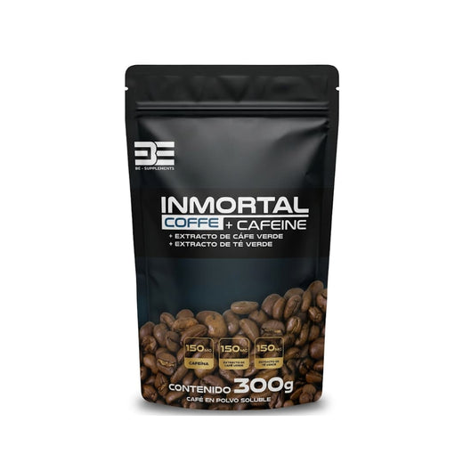 Inmortal Coffe + Cafeine BE Supplements 150 mg Cafeína 300 g