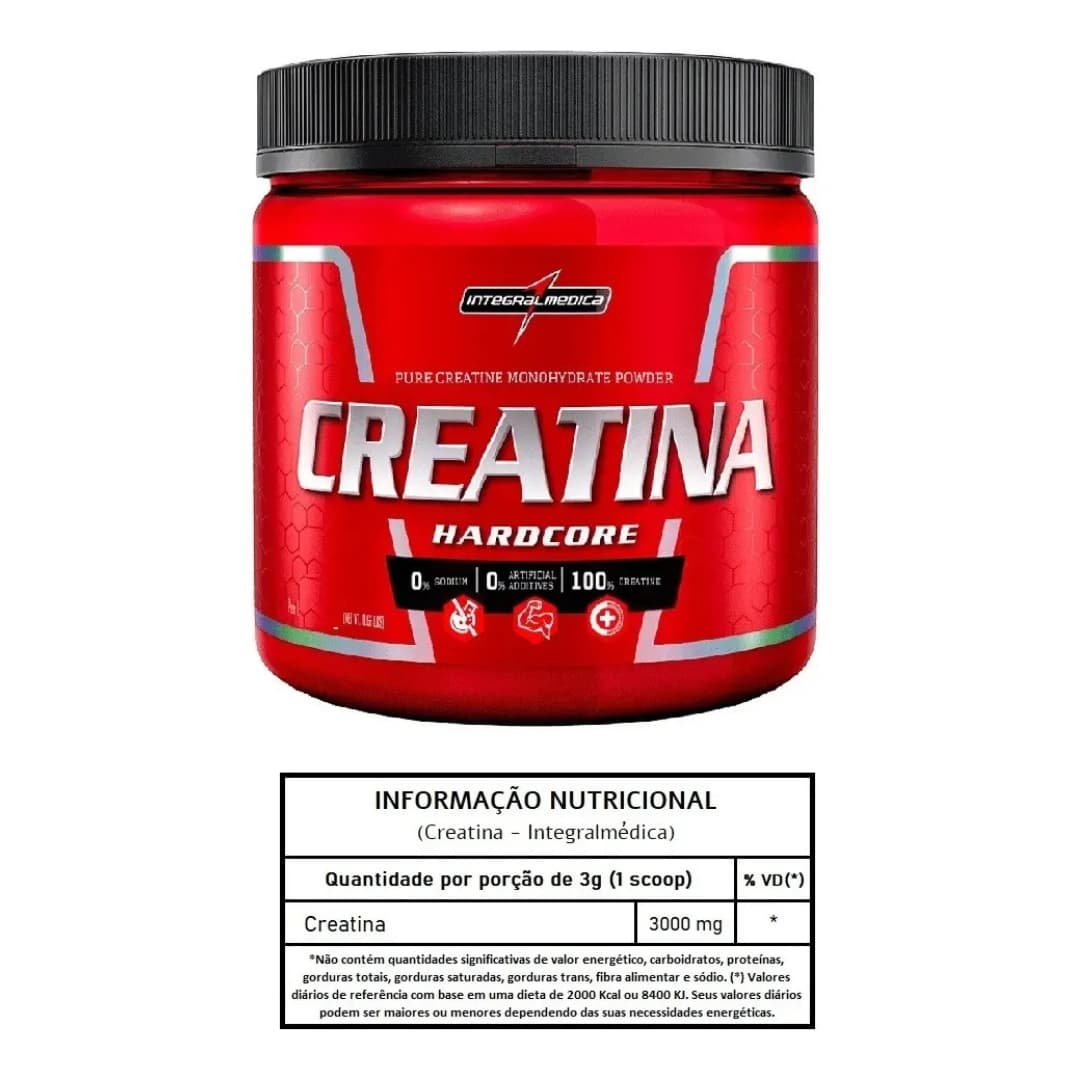 Creatina | IntegralMédica Creatina Hardcore 150 g