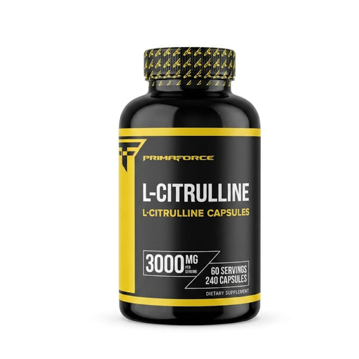 L-Citrulline PrimaForce 3000 mg 240 Cápsulas 60 Servicios