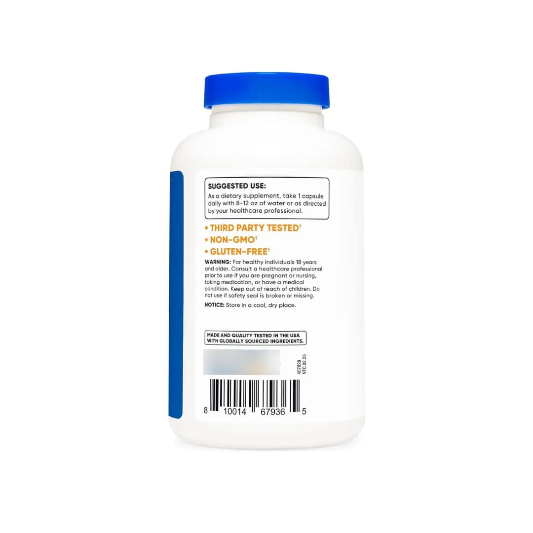 L-Teanina 200 mg en Cápsulas — Nutricost