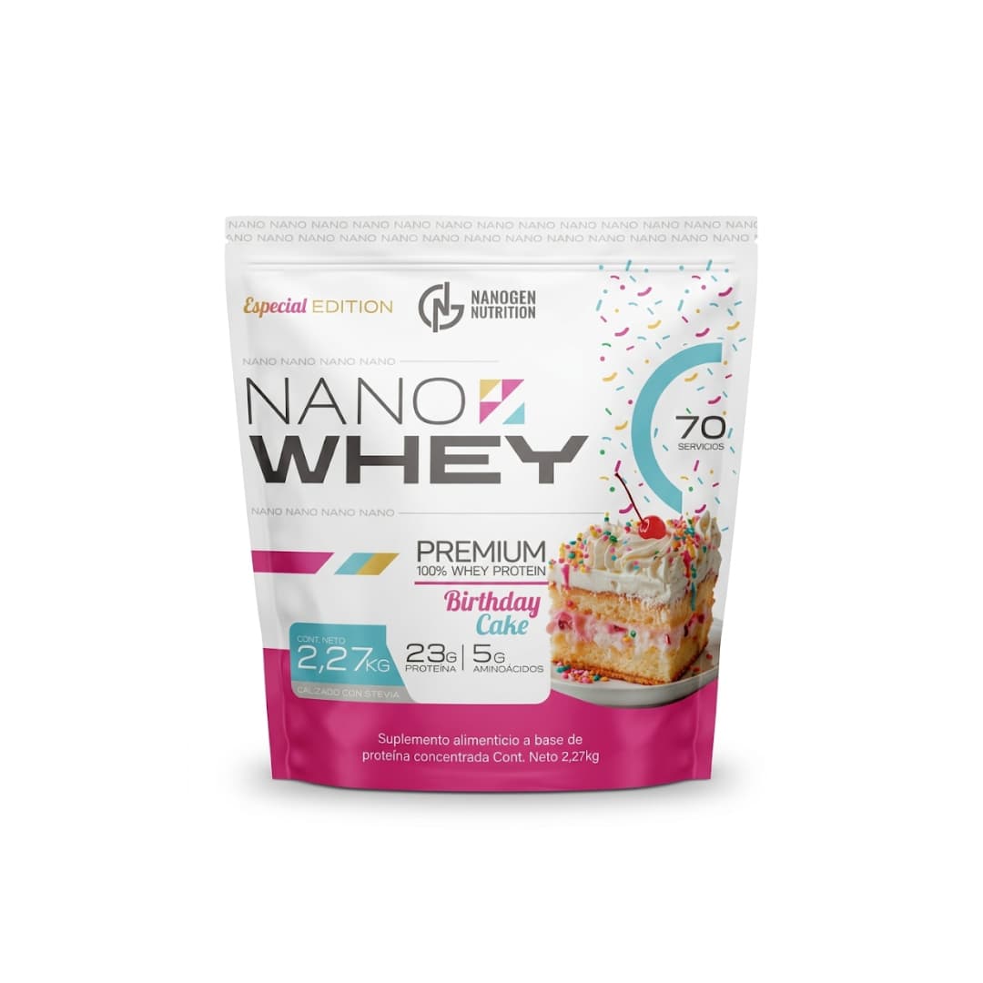 Proteína de Suero Nano Whey Premium 100% Whey