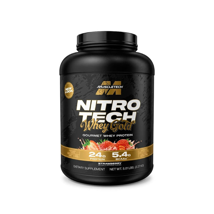 Nitro-Tech Whey Gold MuscleTech 24 g Proteína 2.27 kg