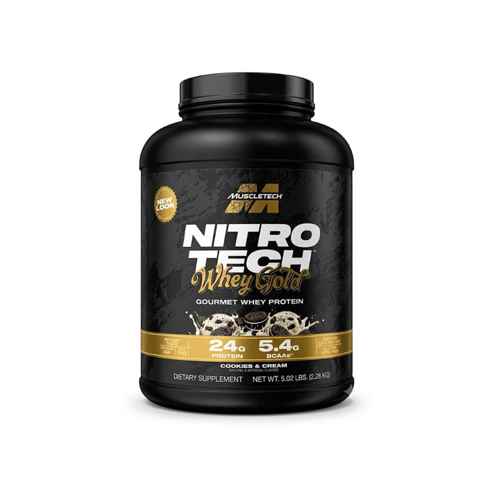 Nitro-Tech Whey Gold MuscleTech 24 g Proteína 2.27 kg