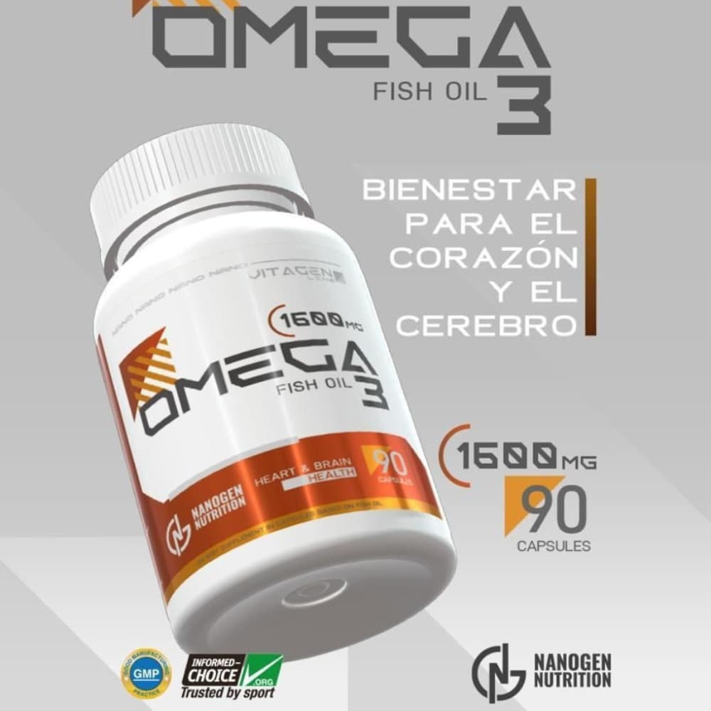 Omega 3 Nanogen Fish Oil 90 Cápsulas