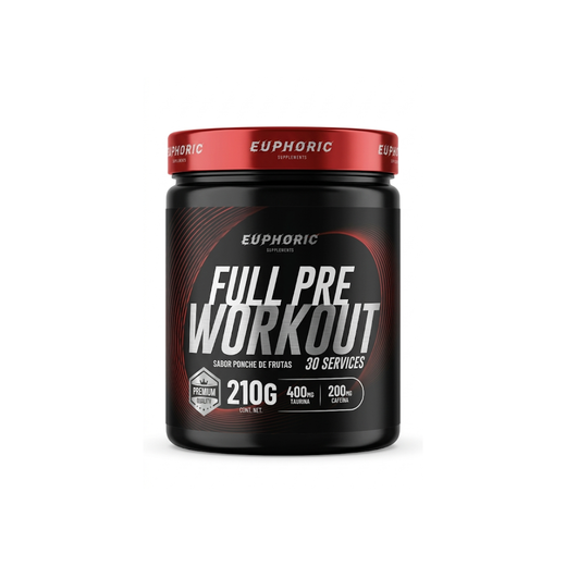 Pre Workout Euphoric 30 Servicios Beta-Alanina Cafeína