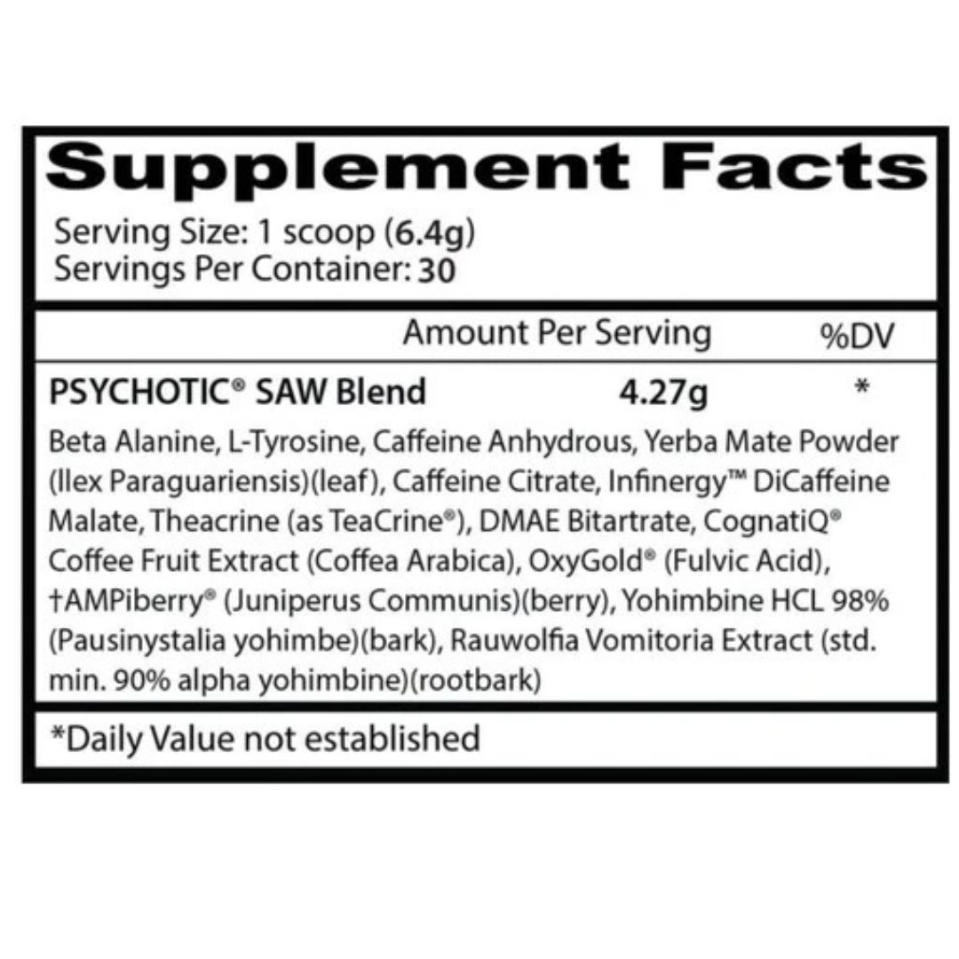 Preentreno - Psychotic Saw 30 servicios