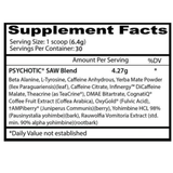 Preentreno - Psychotic Saw 30 servicios