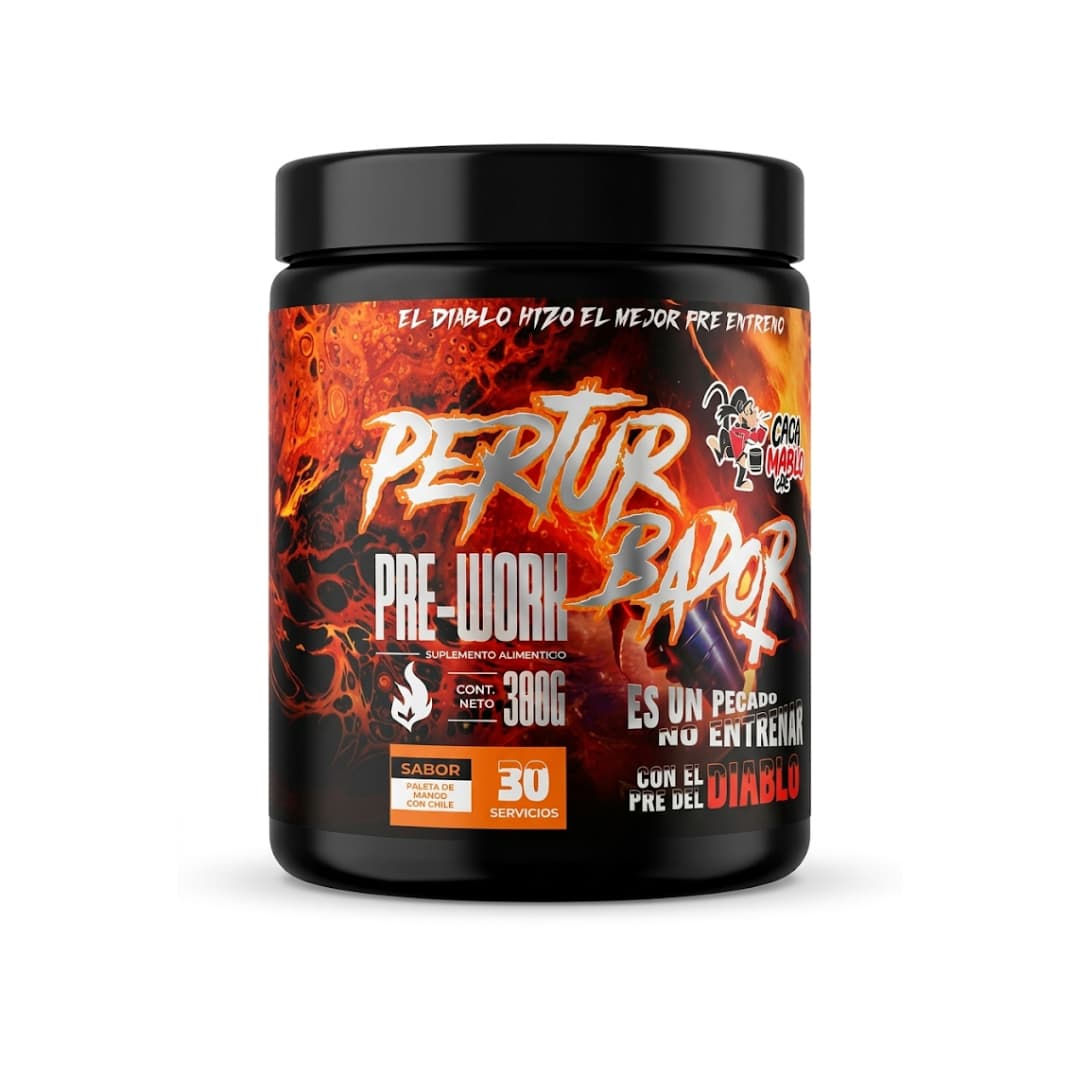 Preentreno Perturbador Pre-Work 380 g 30 Servicios