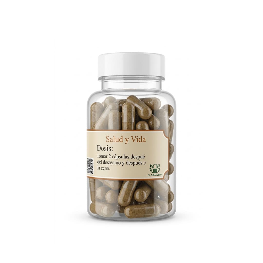 Suplemento Natural de Ginseng y Maca | 100 Cápsulas