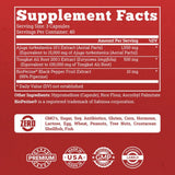 Turkesterona 1,500mg + Tongkat Ali 500mg — Old School  BioPerine