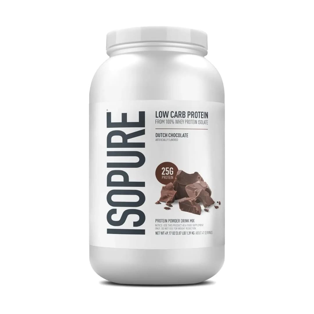 Whey Protein Isolate 25g Proteína Cero Carbohidratos — Isopure Zero Carb 1.36kg