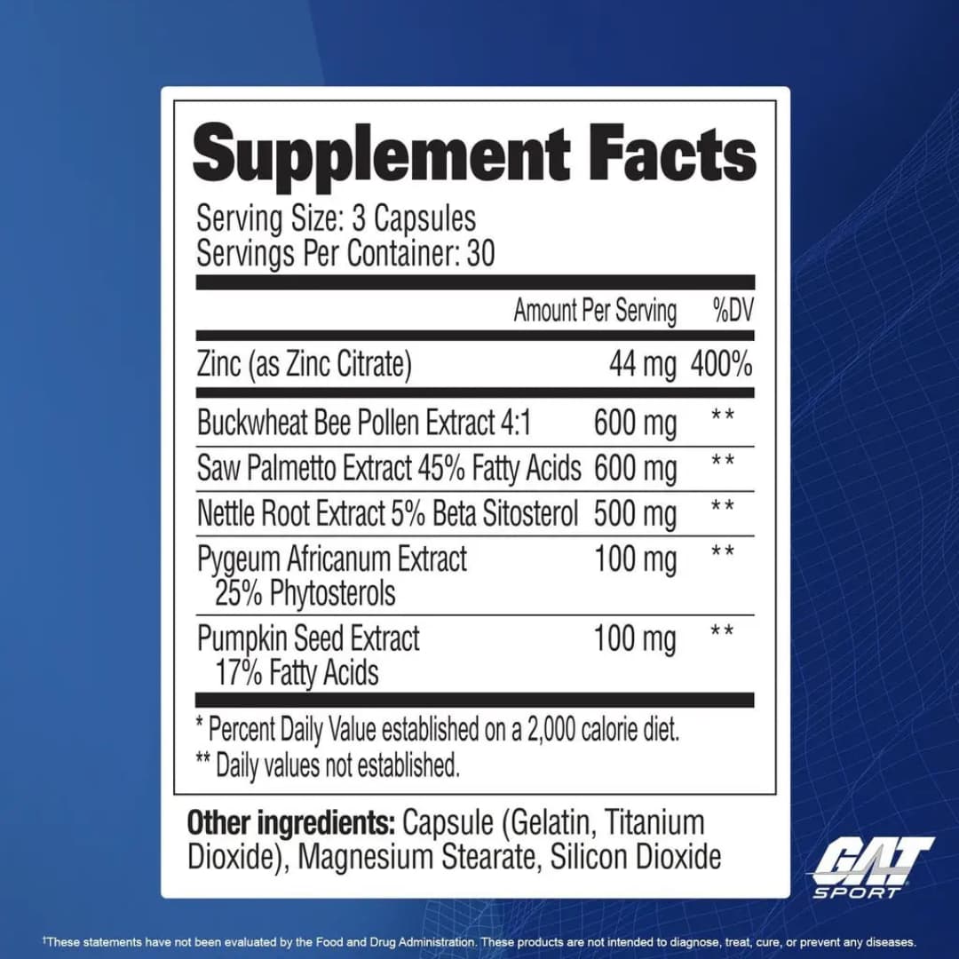 GAT Sport Testrol Prostate 90 Cápsulas